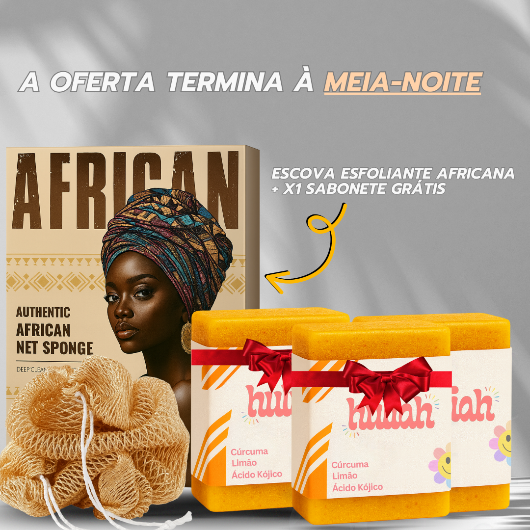 Sabonete Radiante de Cúrcuma e Kójico